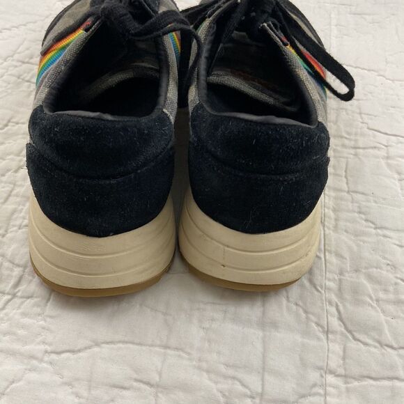 Gola by Anthropologie Montreal Camo Sneaker in Khaki/Black size 8 - Picture 3 of 8